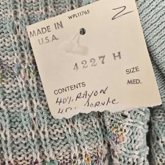 VINTAGE Dalton Studios Sweater, Medium - Picture 8 of 12